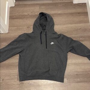 Men’s Nike dark grey hoodie